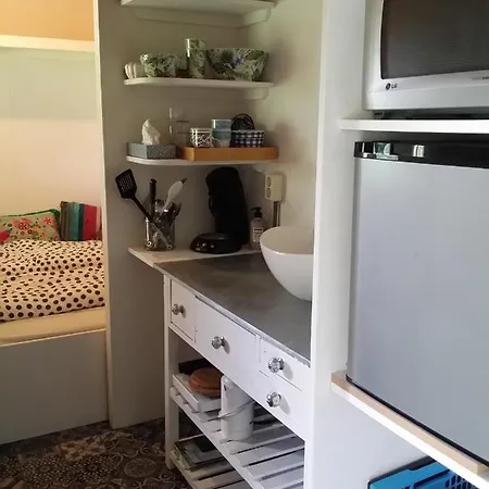 Apartmán Tinyhouse Natuurhuisje Met Veranda Bij De Molen Tussen Alkmaar En Hoorn
