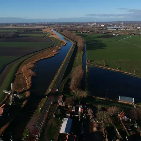Apartmán Tinyhouse Natuurhuisje Met Veranda Bij De Molen Tussen Alkmaar En Hoorn